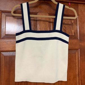 NWT Harper Heritage Square Neck Top